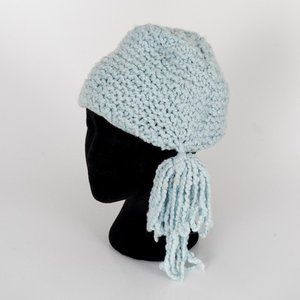 NWOT Banana Republic HAND KNIT sequin WOOL  hat w.  tassel